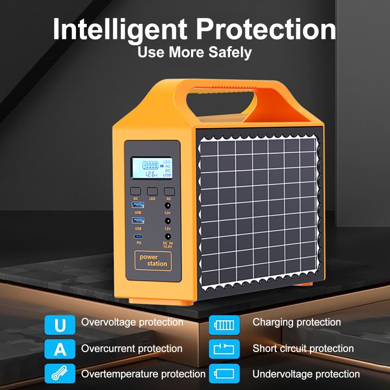 Outdoor Power Bank - Portable Power Station 100W 150W Solar