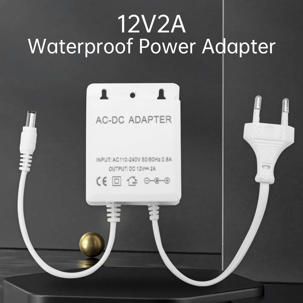 DC12V 2A EU Plug Adapter Secur – Outdoor Power Plug In recenzja i cena
