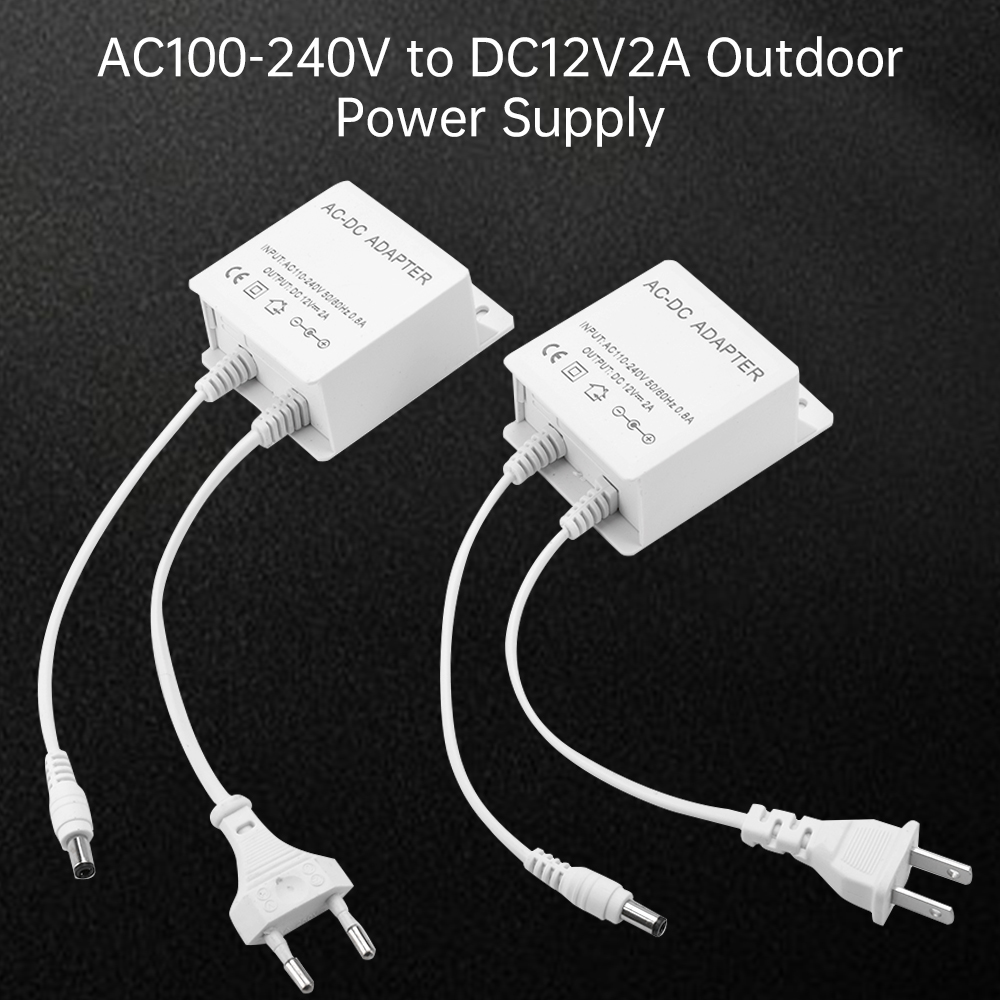 DC12V 2A EU Plug Adapter Secur – Outdoor Power Plug In recenzja i cena