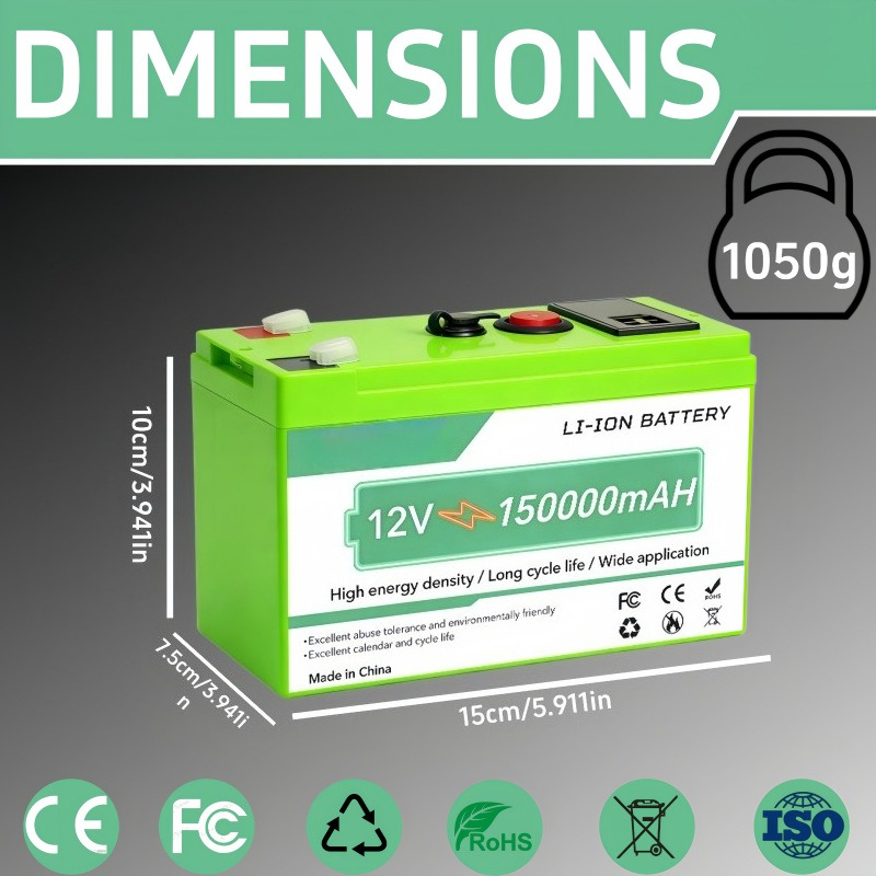 12V 150Ah Lithium Ion Battery  – Ups Power Supply Outdoor recenzja i cena