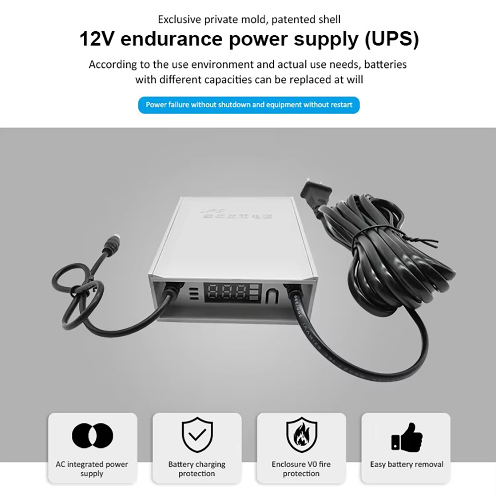 DIFANG 5400mAh UPS Power Adapt – Ups Power Supply Outdoor recenzja i cena