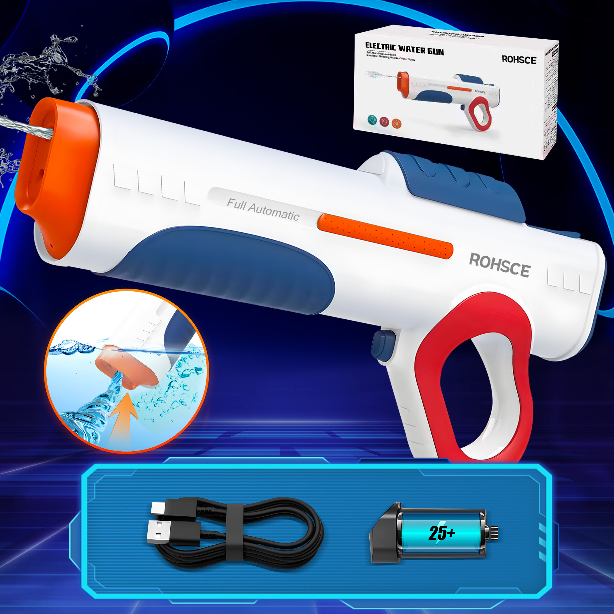 Electric Water Gun Most Powerf – Outdoor Power Deals recenzja i cena