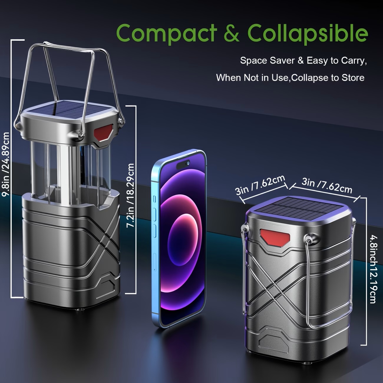 Solar Camping Lantern 2/4-Pack – Outdoor Power Pack recenzja i cena