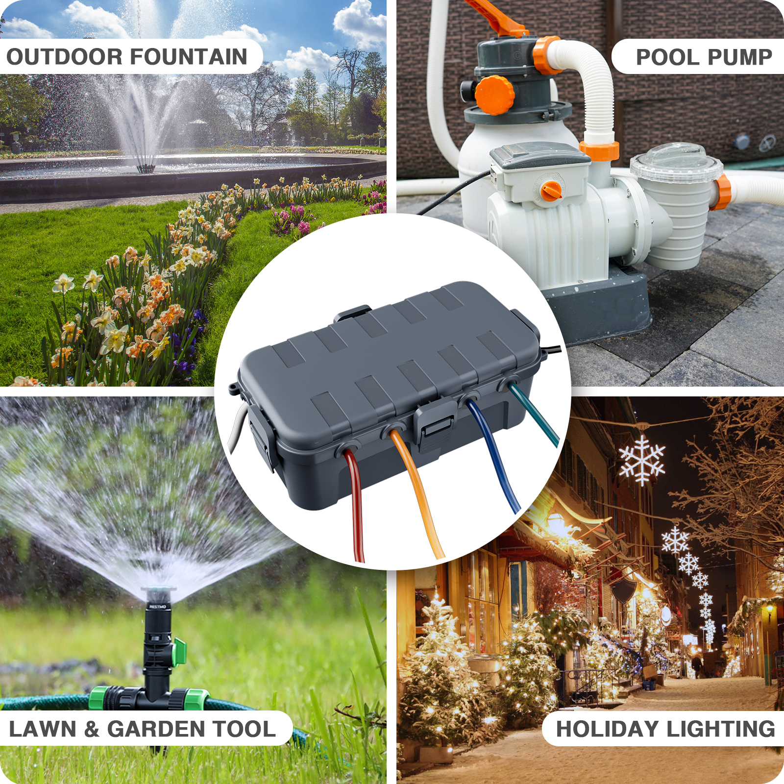 Outdoor Electrical Box Waterpr – Outdoor Power Plug In recenzja i cena