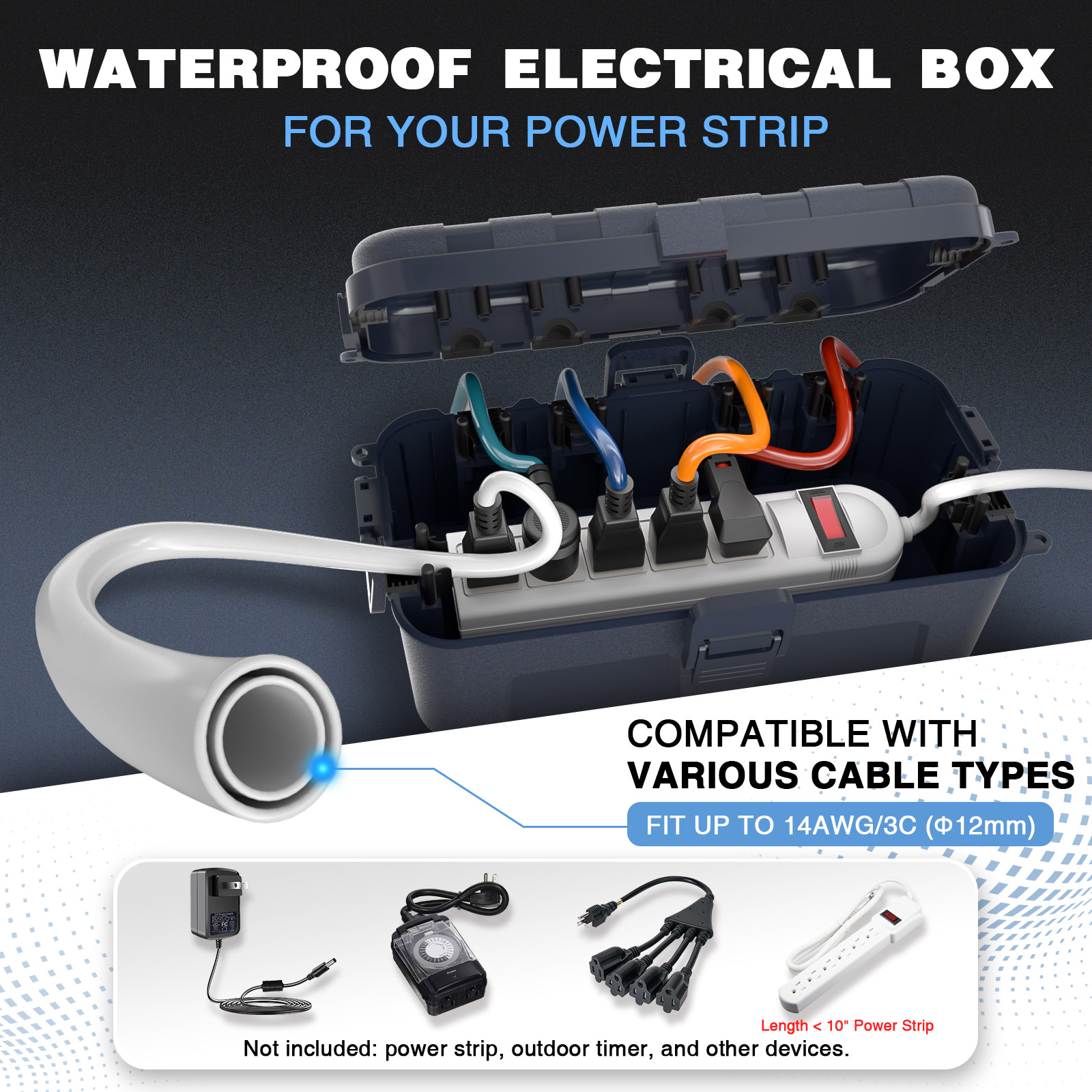 Outdoor Electrical Box Waterpr – Outdoor Power Plug In recenzja i cena