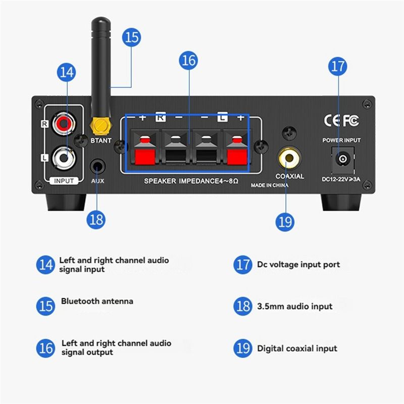 Lepy LP-T2 Hifi Audio Amplifie – Outdoor Power Plug In recenzja i cena