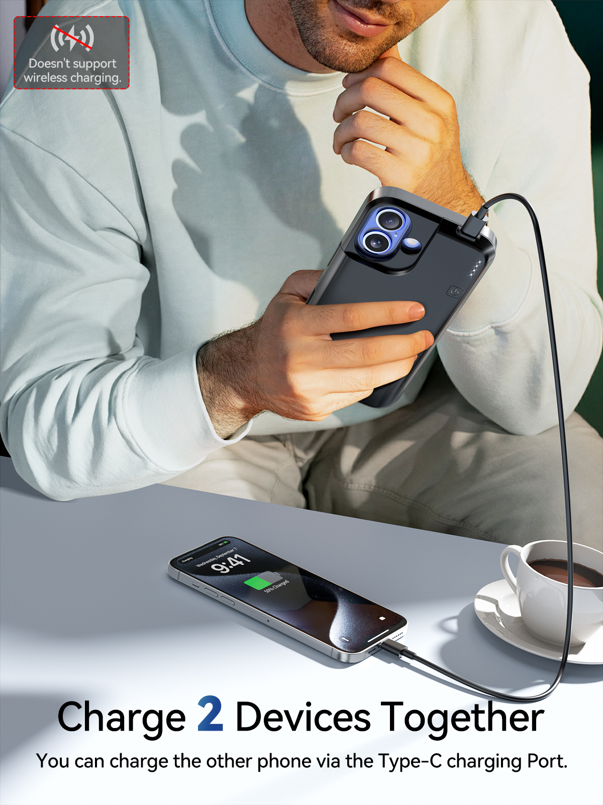 Wireless Magnetic Battery Case – Outdoor Power Pack recenzja i cena