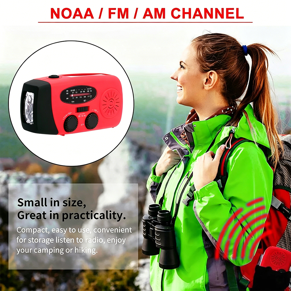 E01 Emergency Hand Crank Solar – Outdoor Power Pack recenzja i cena