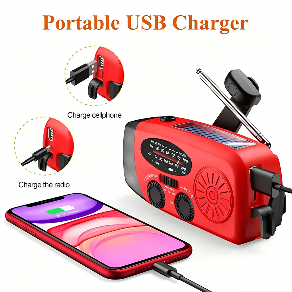 E01 Emergency Hand Crank Solar – Outdoor Power Pack recenzja i cena