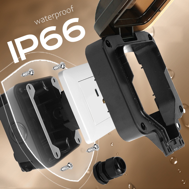 Avoir IP66 Wall Waterproof Soc – Outdoor Power Module recenzja i cena
