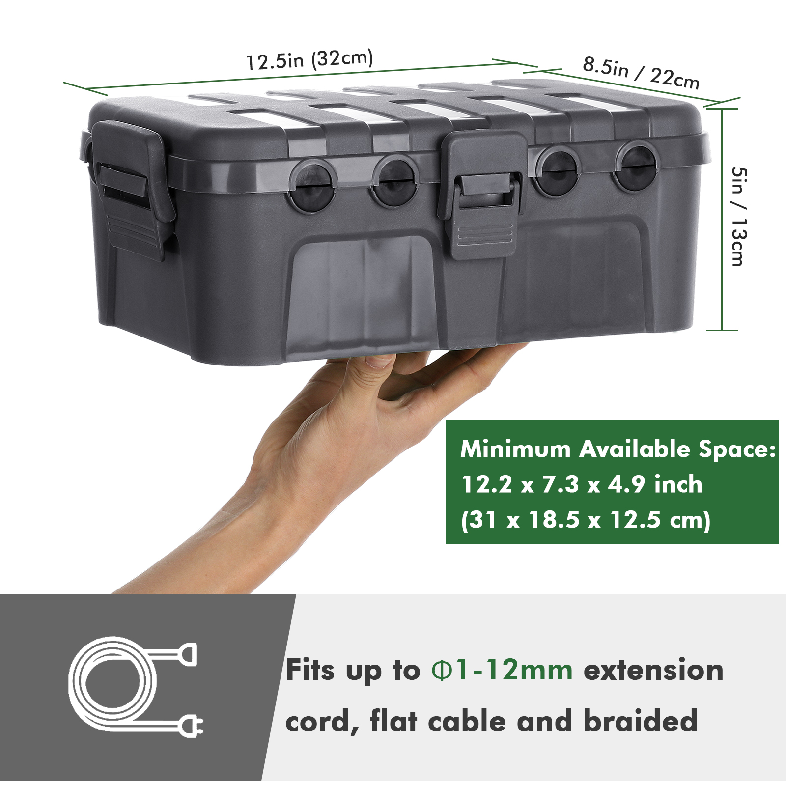 2PK Outdoor Electrical Box Set – Outdoor Power Plug In recenzja i cena