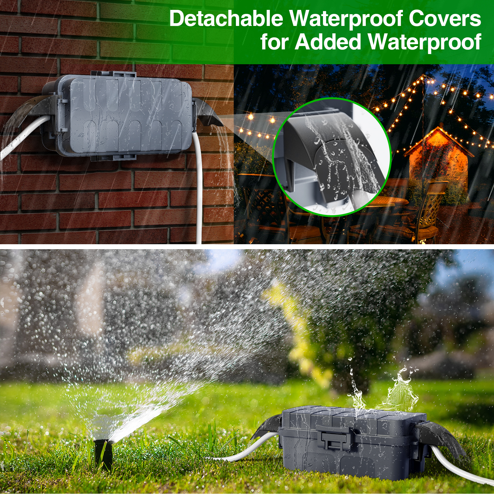 2PK Outdoor Electrical Box Set – Outdoor Power Plug In recenzja i cena