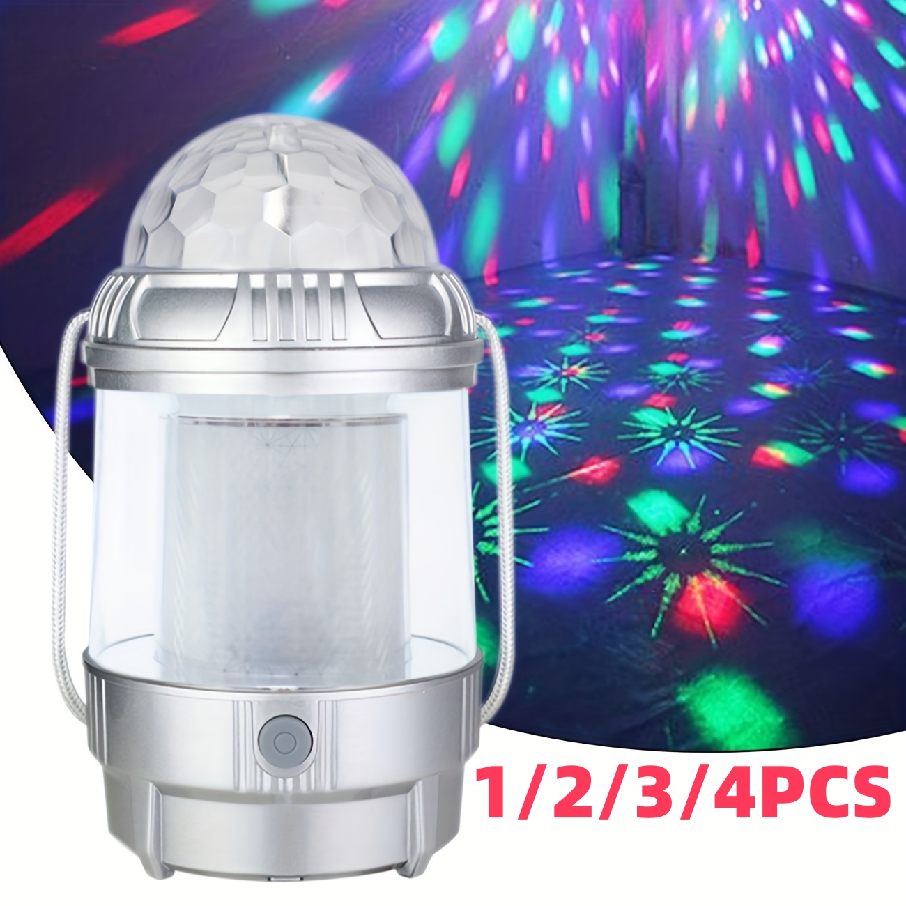 1-4PCS LEDCamping Lantern Rech – Outdoor Power Bank recenzja i cena
