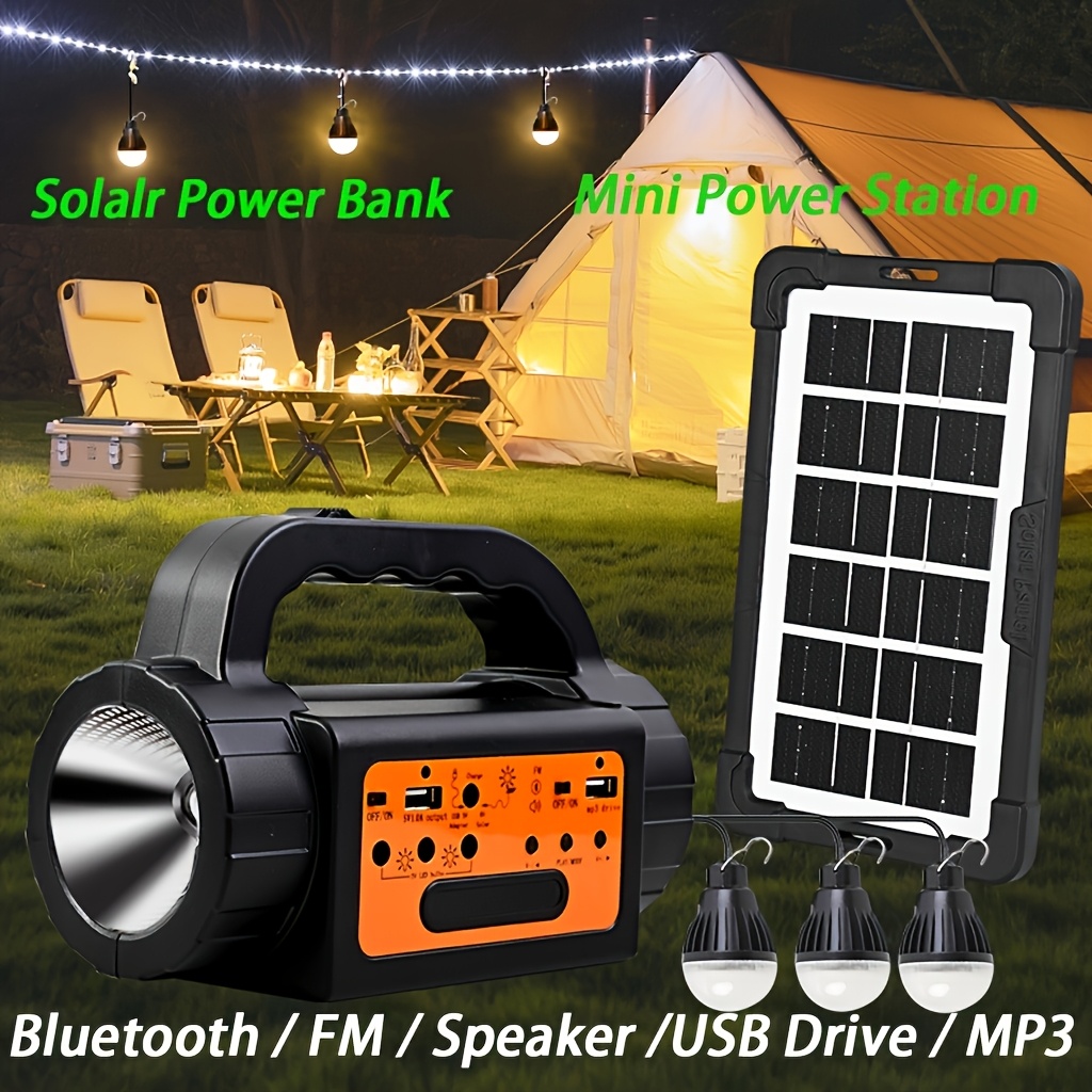 Solar Rechargeable Camping Lig – Outdoor Power Bank recenzja i cena