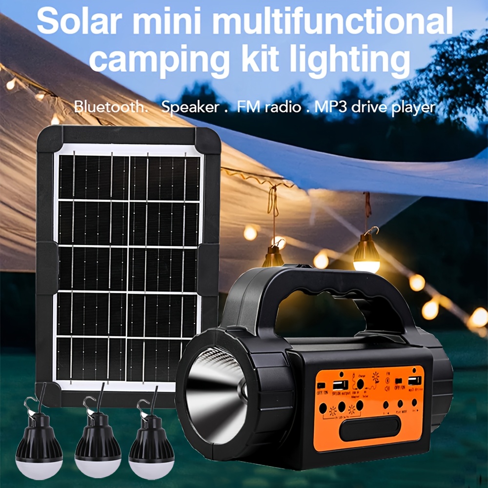 Solar Rechargeable Camping Lig – Outdoor Power Bank recenzja i cena