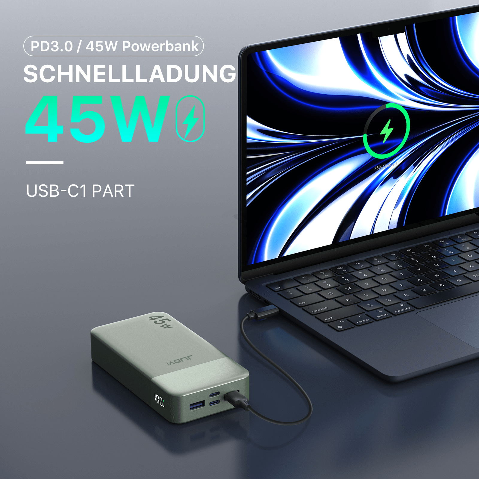 JUOVI Portable Charger, 20000m – Outdoor Power Pack recenzja i cena