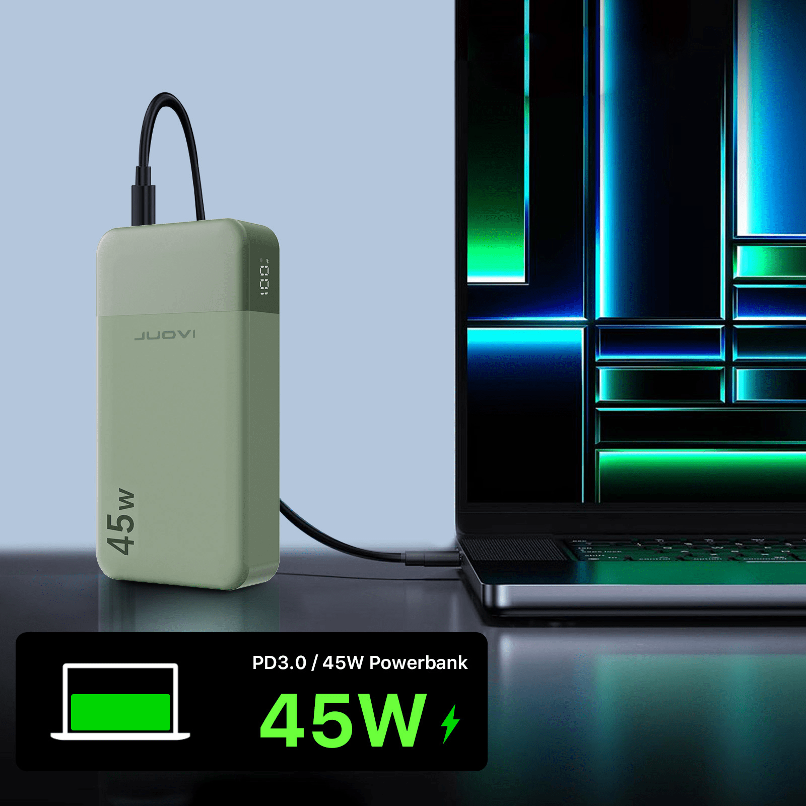 JUOVI Portable Charger, 20000m – Outdoor Power Pack recenzja i cena