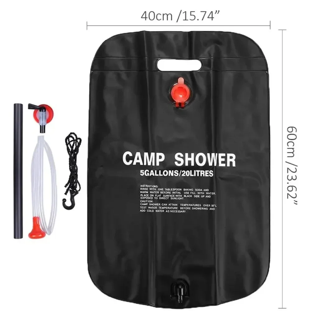Large Capacity 20L Outdoor Sho – Outdoor Power Solutions recenzja i cena