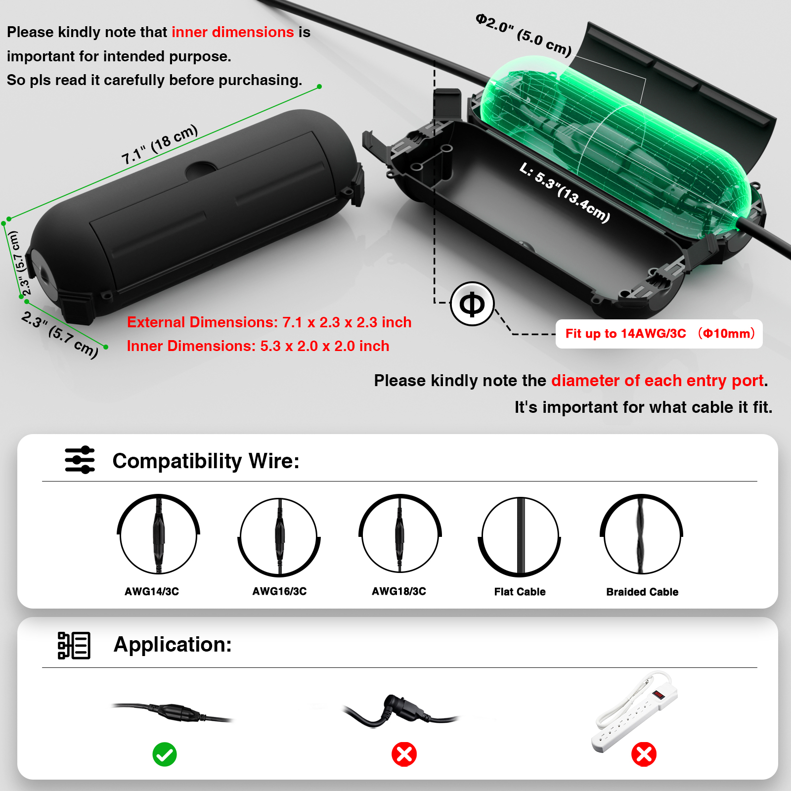 Flemoon 9PCS Outdoor Extension – Outdoor Power Plug In recenzja i cena