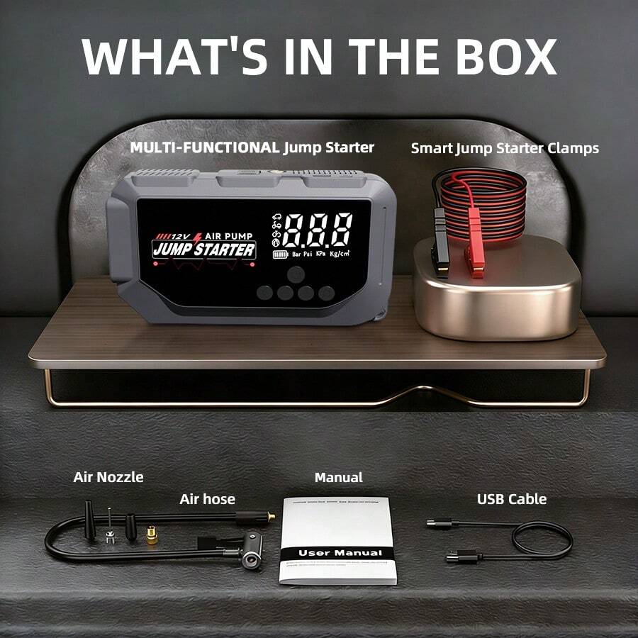 Four-In-One 12V 8000A Smart Ca – Outdoor Power Bank recenzja i cena