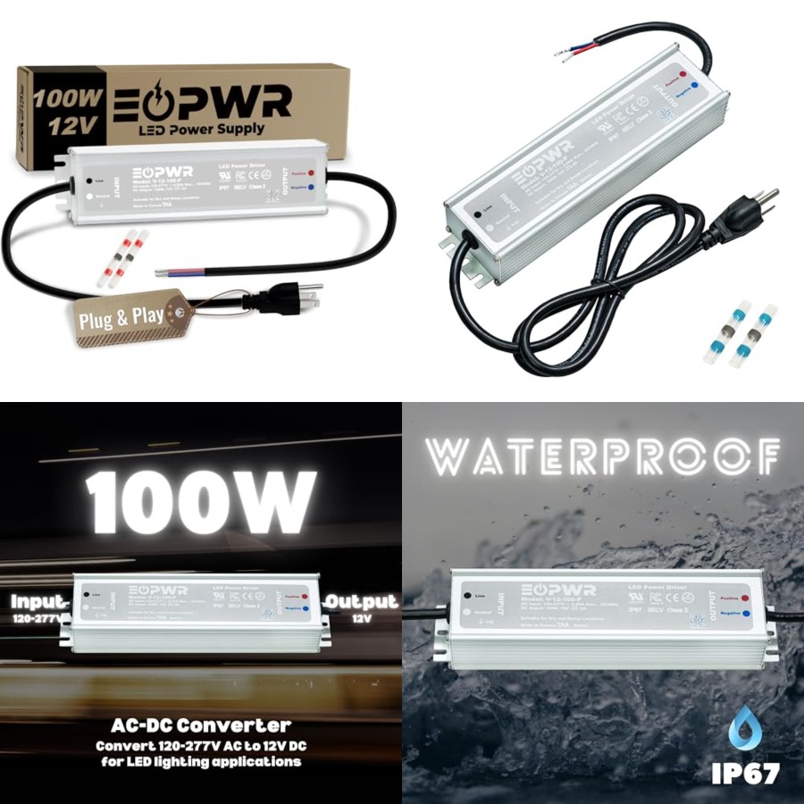 LED Driver Waterproof IP67 Pow – Outdoor Power Plug In recenzja i cena