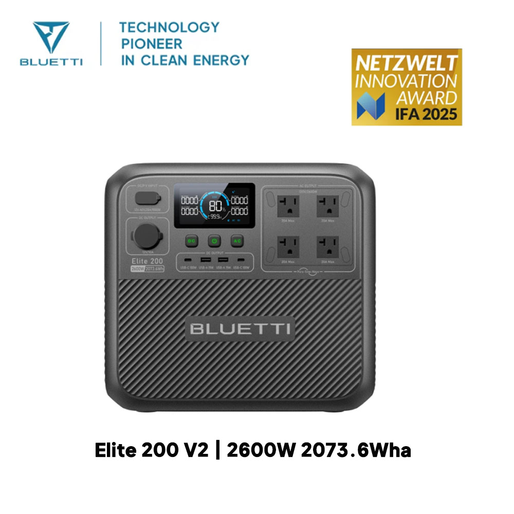 【Renew】BLUETTI Elite 200 V2 Po – Outdoor Power Bank recenzja i cena