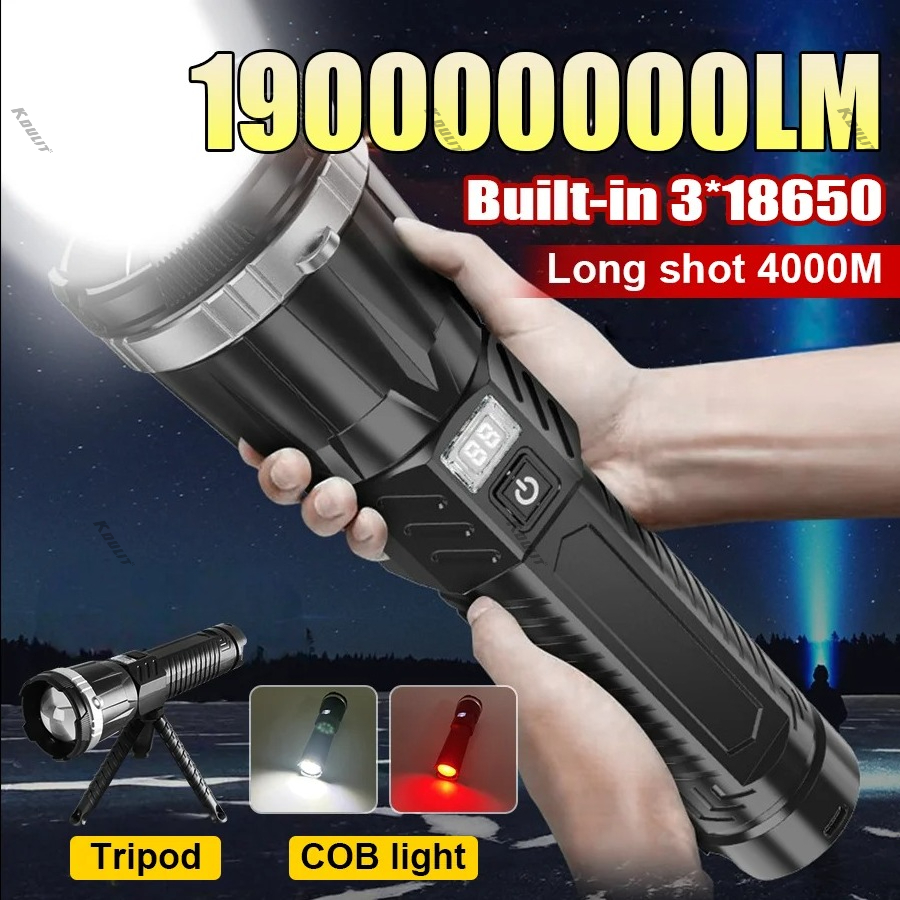 19000000LM Super Powerful Flas – Outdoor Power Bank recenzja i cena