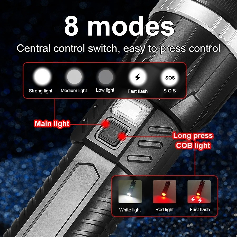 19000000LM Super Powerful Flas – Outdoor Power Bank recenzja i cena