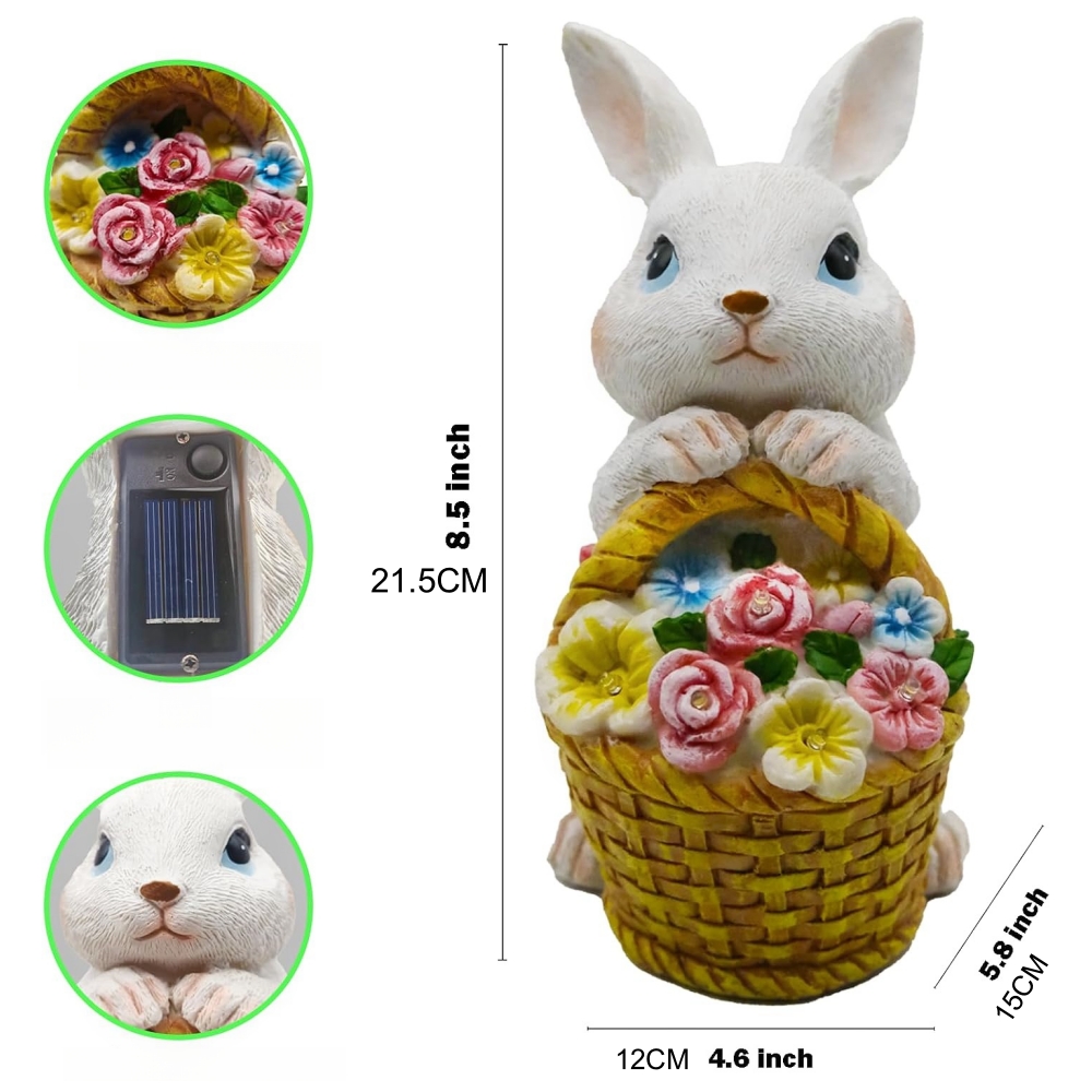 Solar Powered Rabbit Garden St – Outdoor Power Deals recenzja i cena