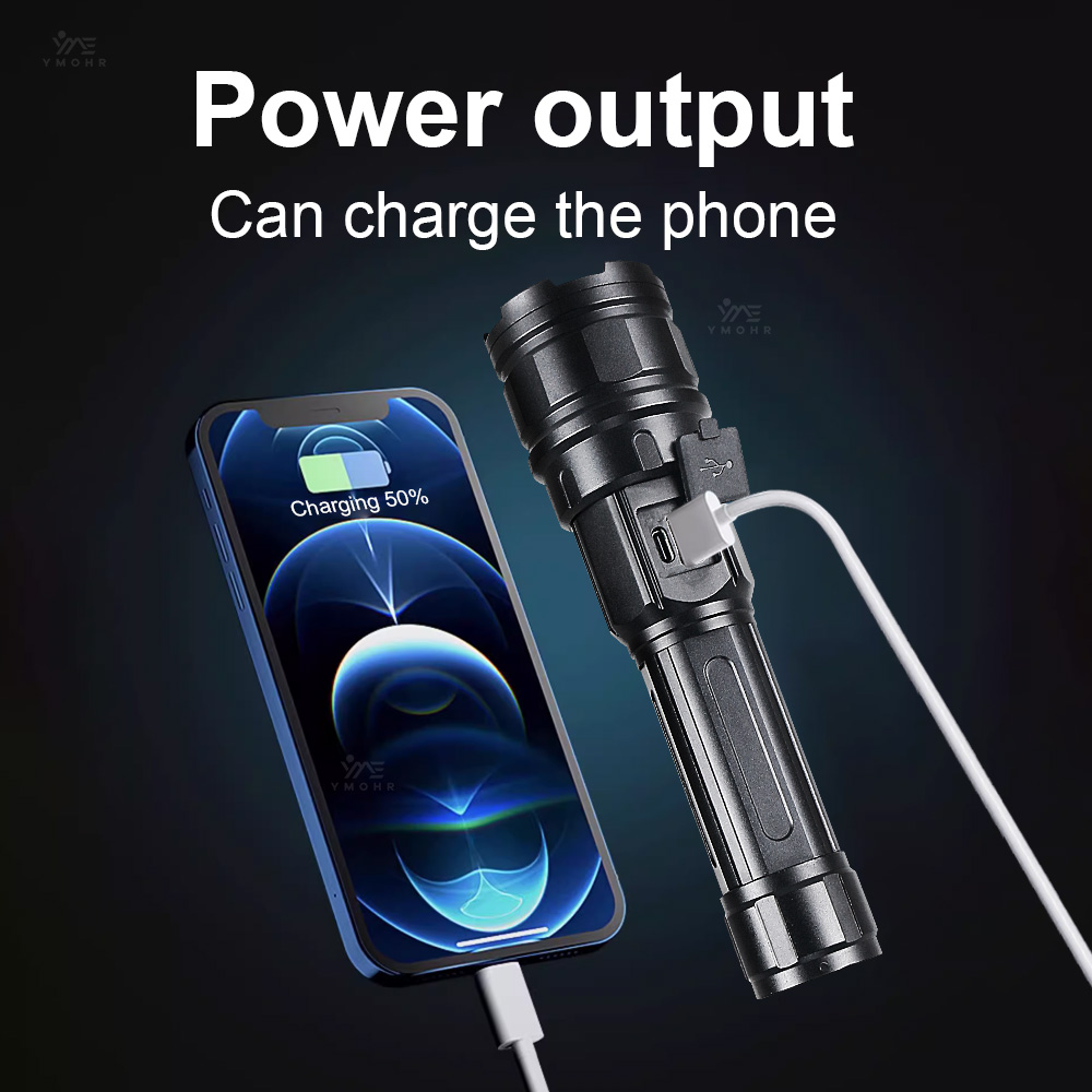White Laser High Power Flashli – Outdoor Power Bank recenzja i cena