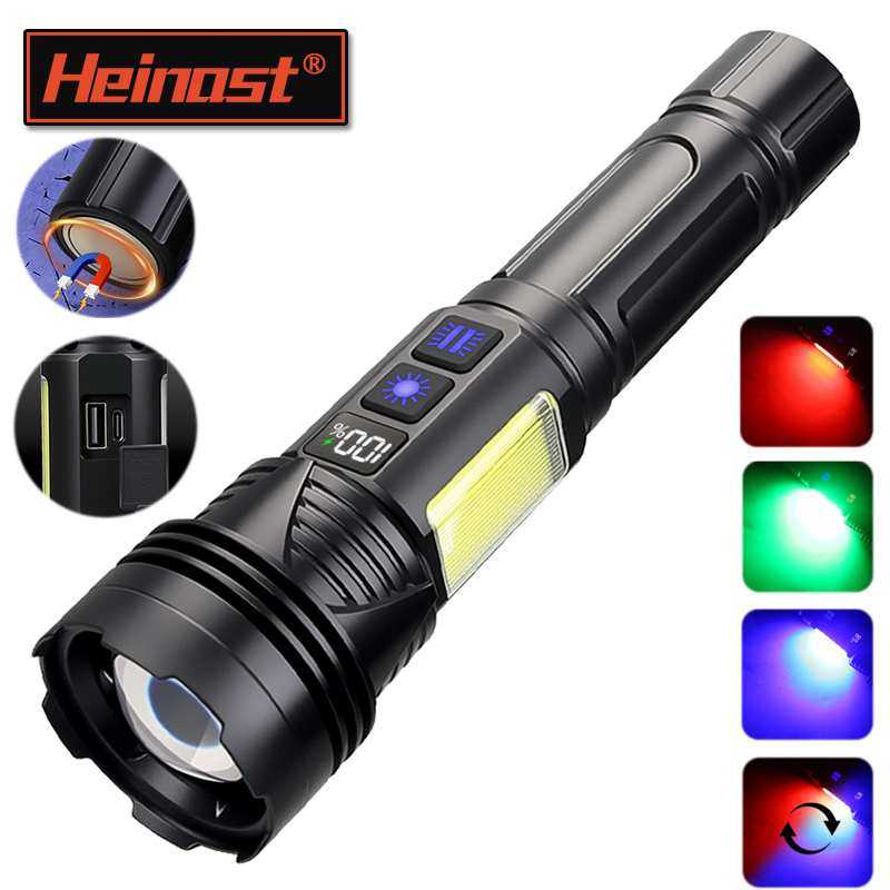 Powerful LED Handheld Flashlig – Outdoor Power Bank recenzja i cena