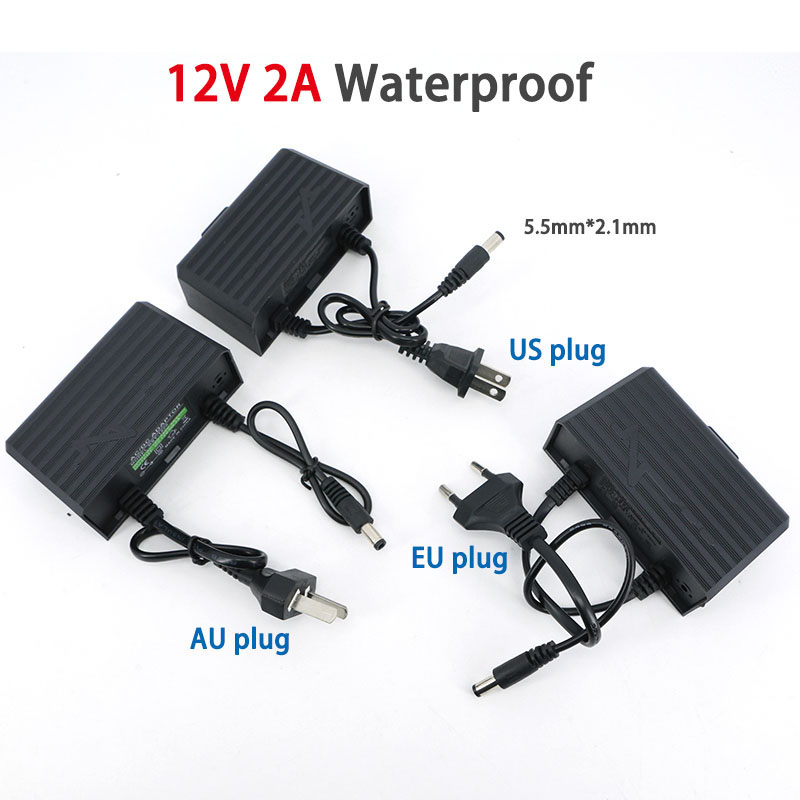 Waterproof AC 100V 240V to DC  – Outdoor Power Plug In recenzja i cena